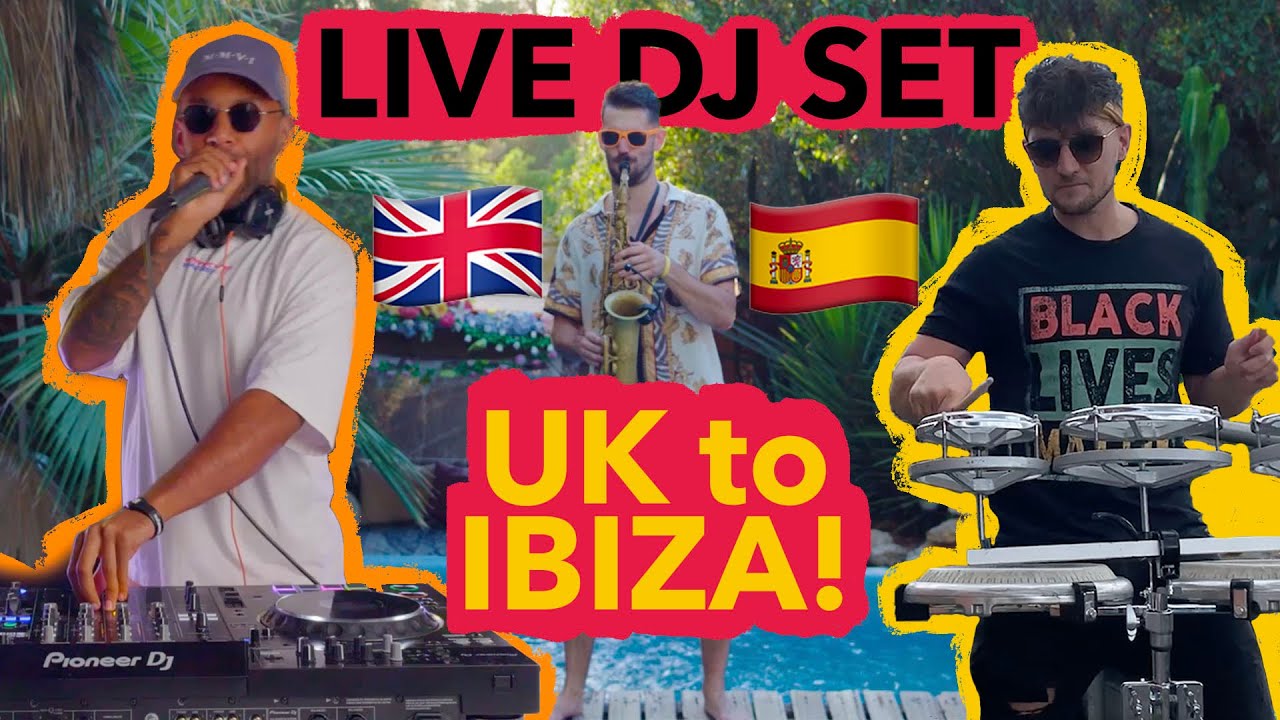 From to the UK Live DJ Set with Saxophone + Percussion YouTube