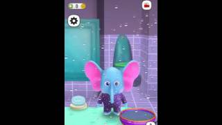 I LOVE this cute elephant! Elly's got some awesome moves! #virtualpets #talking_games screenshot 2