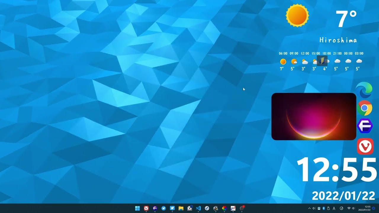 Lively Wallpaper 動画をデスクトップの背景にするソフトの使い方 ナポリタン寿司のpc日記