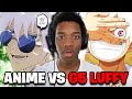 Finally this dirty hunchback narutard defends luffy while reacting to gear 5 luffy vs all of anime