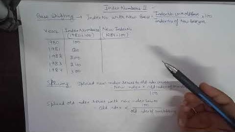 Base shifting and Splicing