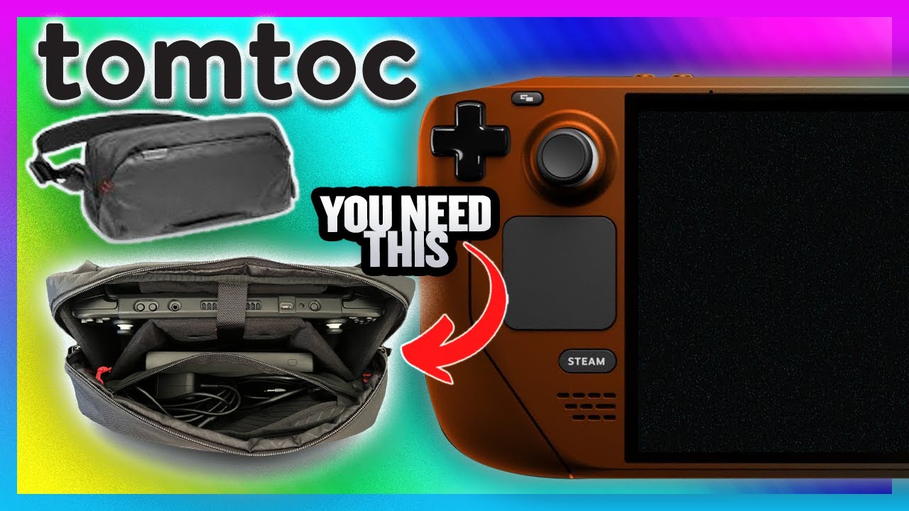  tomtoc Carrying Case for Steam Deck/Steam Deck OLED