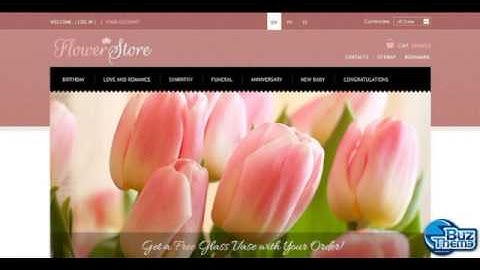 Download Flowers Store PrestaShop Theme by  Delta TM