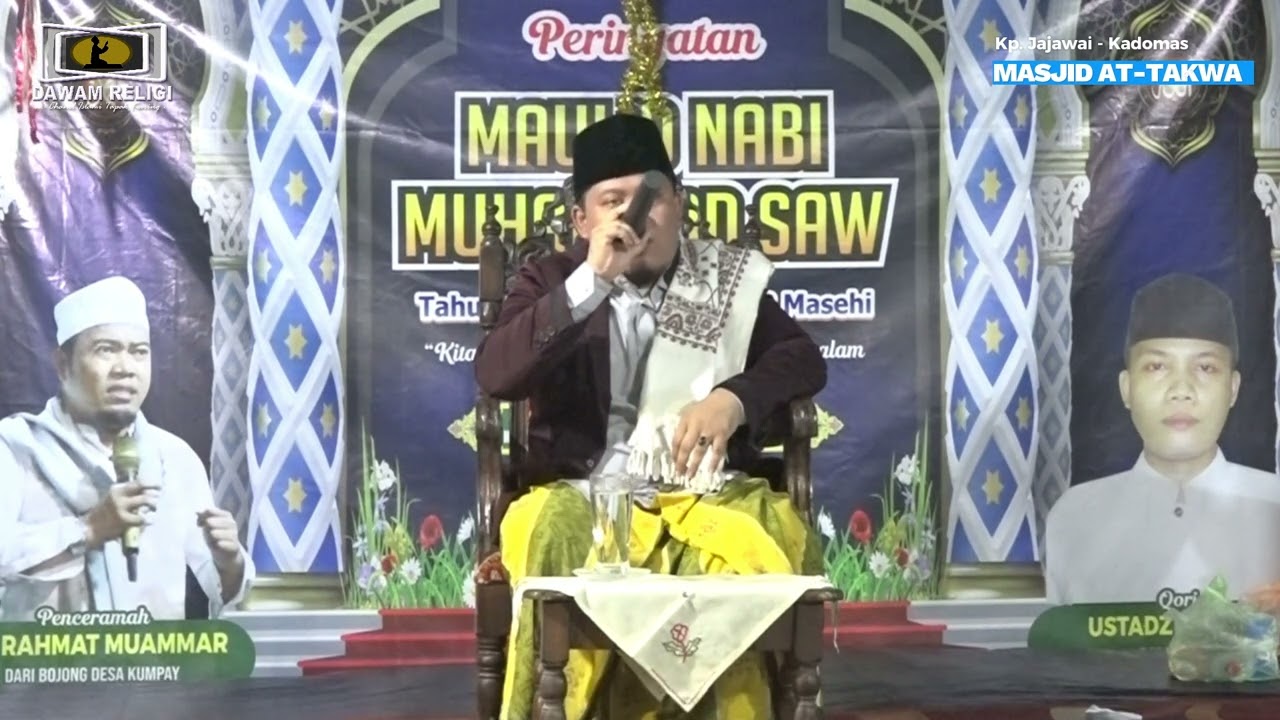 Suara MERDU  Qori  Pandeglang - Banten Ustd. MISJAYA  , PHBI Maulid Nabi Muhammad SAW Kp. Jajawai