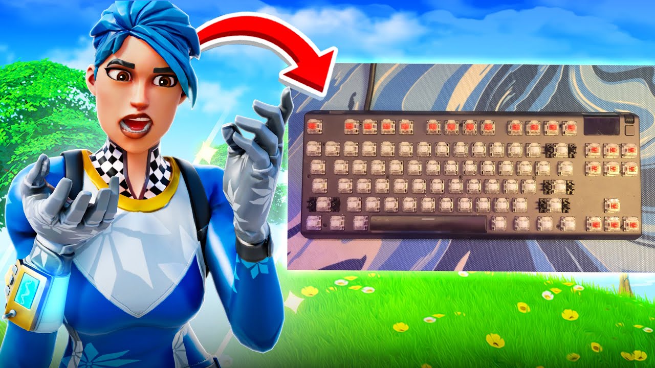 I Played Arena But With No Keycaps... (Impossible)