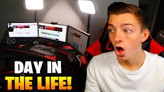 Day In The Life of Pack A Puncher! - Fortnite YouTuber Daily Life!