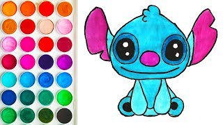 Colorings Lilo & Stitch for Kid - Coloring Step by Step for Kids