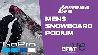 GoPro: FWT24 Fieberbrunn Pro | POV Snowboard Men Podium