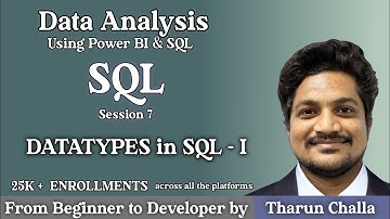 Data types in SQL - Part I (Number datatypes)