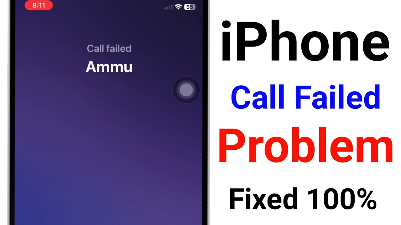 Call Us Problem iPhone Call Failed Problem After iOS 26 Update || How to Fix Call ...