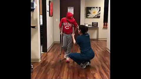 Teresa Gonzales- Crutch Training