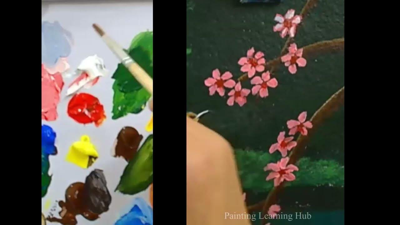 How To Paint Realistic Flowers In Acrylic Floral Art Made Easy how-to-paint-realistic-flowers-step-by-step-tutorial-for-beginners