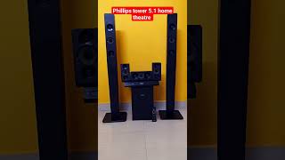Philips 5.1 tower speaker home theatre system 1000 watts Bluetooth