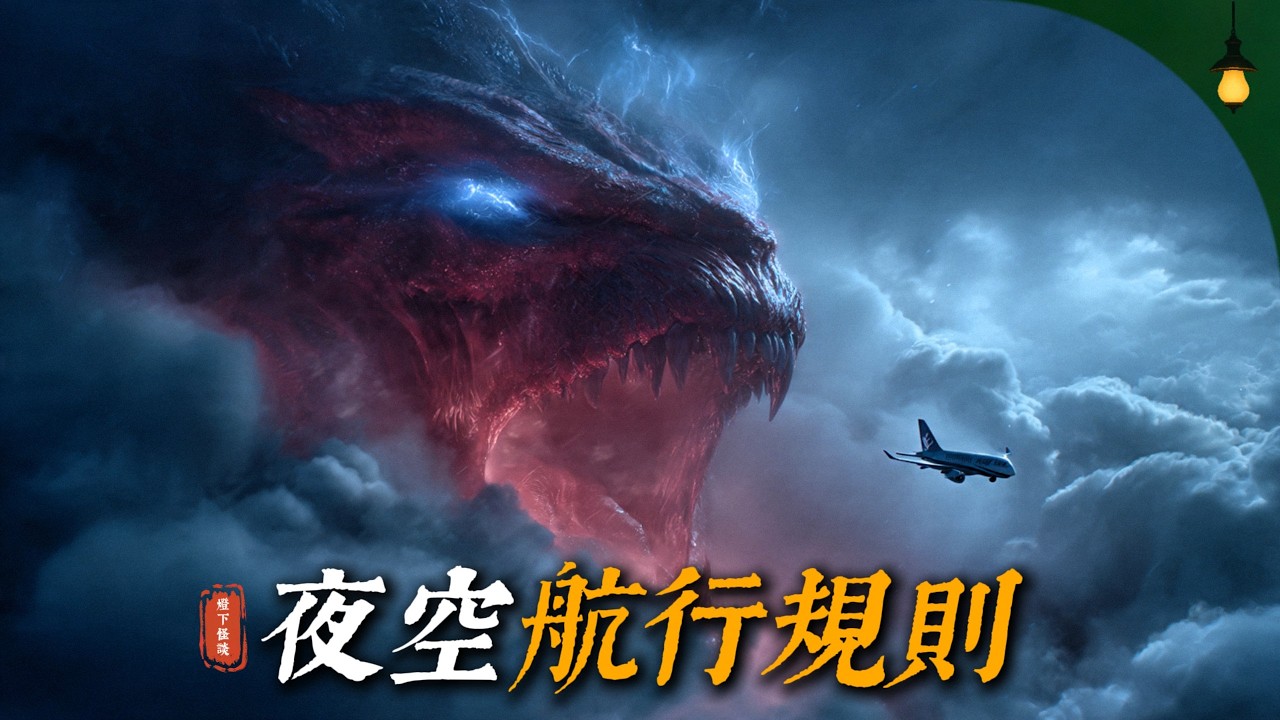 我是飛太平洋航線的夜間機師，這裡有些奇怪的規則必須遵守💡歐美怪談💡燈下怪談💡