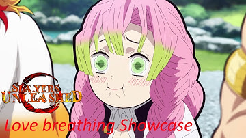 Slayers unleashed | Love breathing showcase + codes