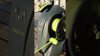 A 40ft Flexible Hose On A Reel with Quick Connects For Less Time Moving Your Pressure Washer #Detail