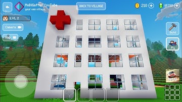 Block Craft 3D: Building Simulator Games For Free Gameplay#1994(iOS & Android)| Hospital 🏥