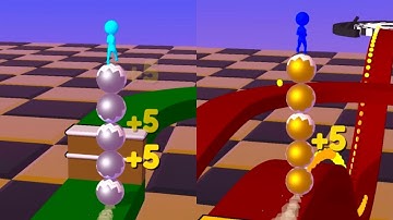 Stack Rider ​Gameplay - All Levels Gameplay Walkthrough