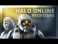 REDESIGNING Halo Online Helmets | Making the new Helmets fit Halo 3's Art Style