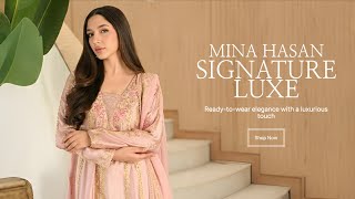 Mina Hassan Signature Pret Collection 2026 | Mina Hassan Luxury Ready to Wear Formal Collection 2026