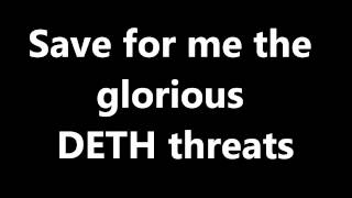 Dethklok - I Ejaculate Fire lyrics video