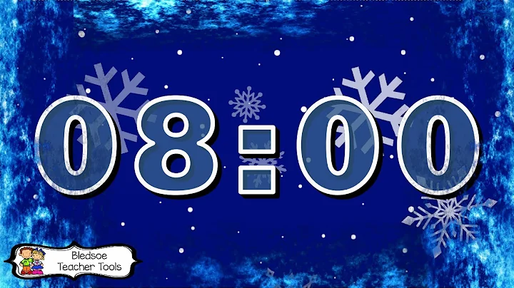 8 Minutes Winter Snow Timer No Music