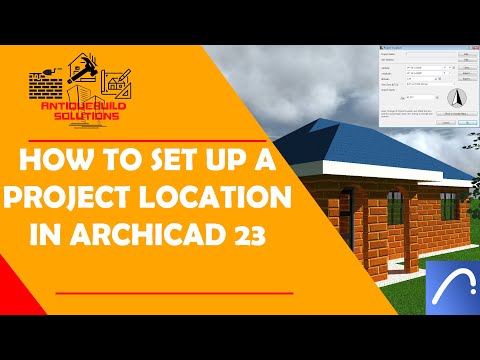Uncover the Secret to Easily Setting Up a Project Location in ArchiCAD 23!  #design #archicad23