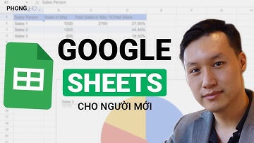 Hướng Dẫn Sử Dụng Google Sheets cho Người Mới
