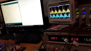 Sensorless BLDC Control with Arduino Nano, Load testing (20161120)
