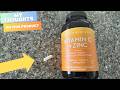 Viva Naturals Vitamin C and Zinc Supplements Review #ad