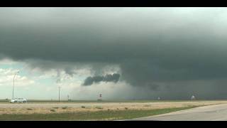 Hail Chase North of Plainview (TX) 16.04.2009