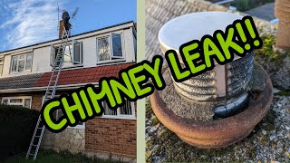 Chimney Leak In Bedroom! Wet Patch On Chimney Breast Turns Out To Be An Easy Fix by Froy Whernside 5,845 views 1 year ago 7 minutes, 40 seconds