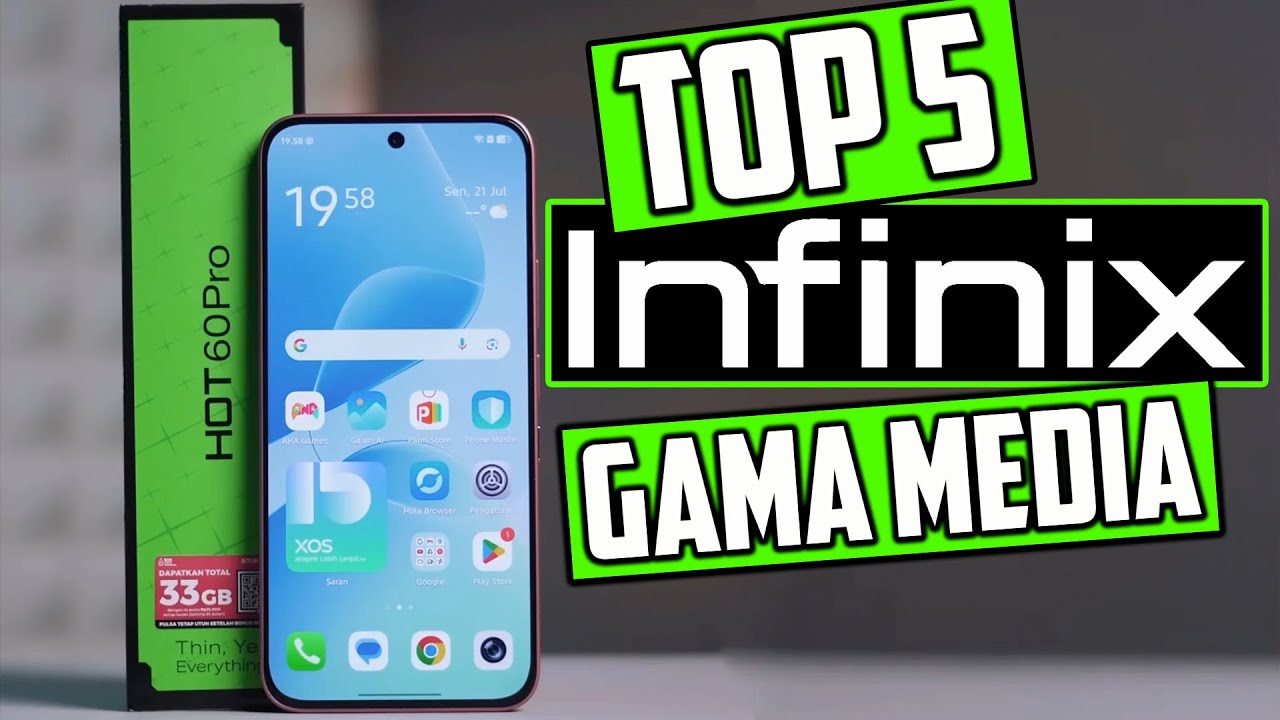 Infinix Raking Gamma 🏆 TOP 5 INFINIX de GAMA MEDIA! Gran CALIDAD PRECIO para 2025 y 2026 ...