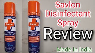 Savlon Surface Disinfectant Spray Review & Demo | Made in India Product