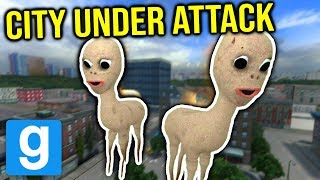 HUGE FORGOTTEN BABY IN CITY!! (gmod nextbot)