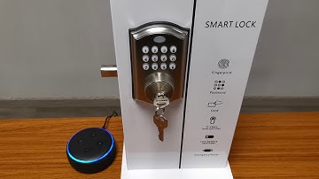 Voice Control with Alexa Smart Lock Door Lcok