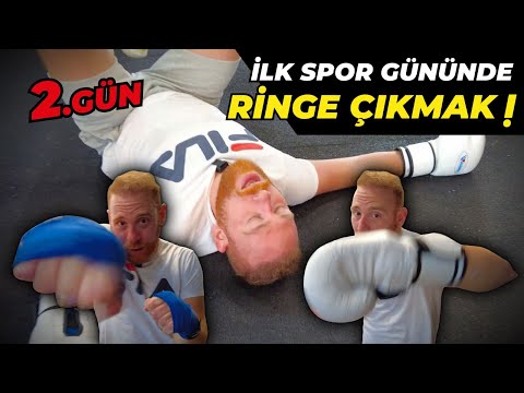 İLK SPOR GÜNÜNDE RİNGE ÇIKMAK | 60 GÜNDE NELER OLACAK ? | 2. GÜN