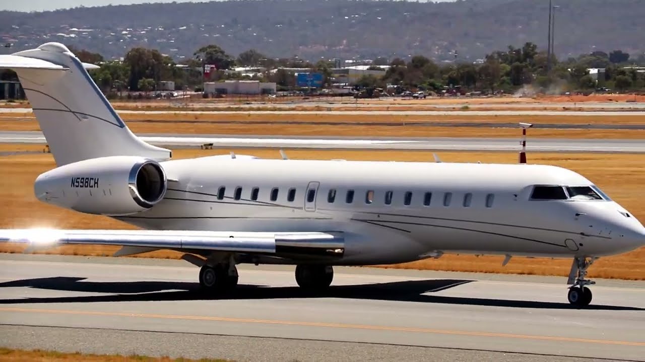 Bombardier Global 6000 Take Off