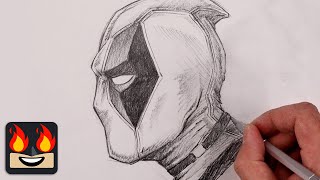 How To Draw Deadpool | Sketch Tutorial
