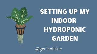 setting up my 8-pod iDOO LED hydroponic system!