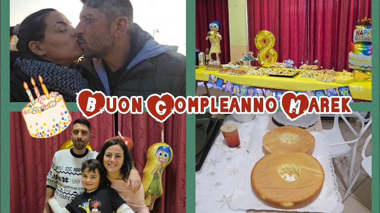 Vlogmas#4/Buon Compleanno Marek/Torta a forma di 8 fatta in casa 🎂