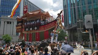 4K 祇園祭 後祭 山鉾巡行 辻回し 2019 大船鉾
