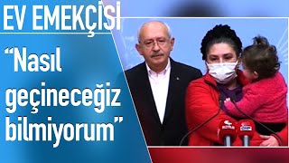 Ev emekçisi kadın gözyaşlarıyla anlattı: Komşudan 30 lira aldım, çocuklarıma süt bile alamıyorum