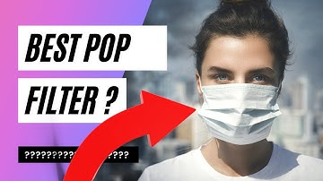 BEST POP FILTER EVER? Recording Vocals DIY pop filter