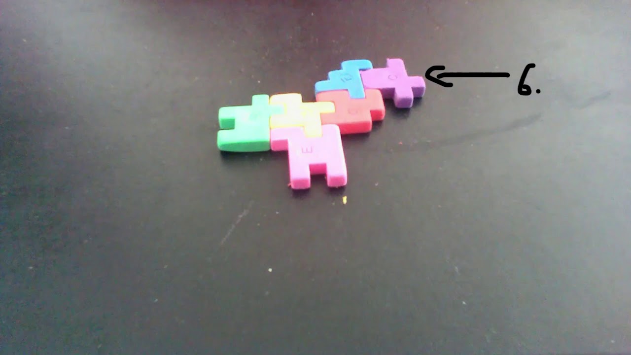 How To Make The Eraser Cube Puzzle YouTube