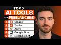 Top 5 AI Tools for Business and Freelancing for Beginners (Productivity Hack)