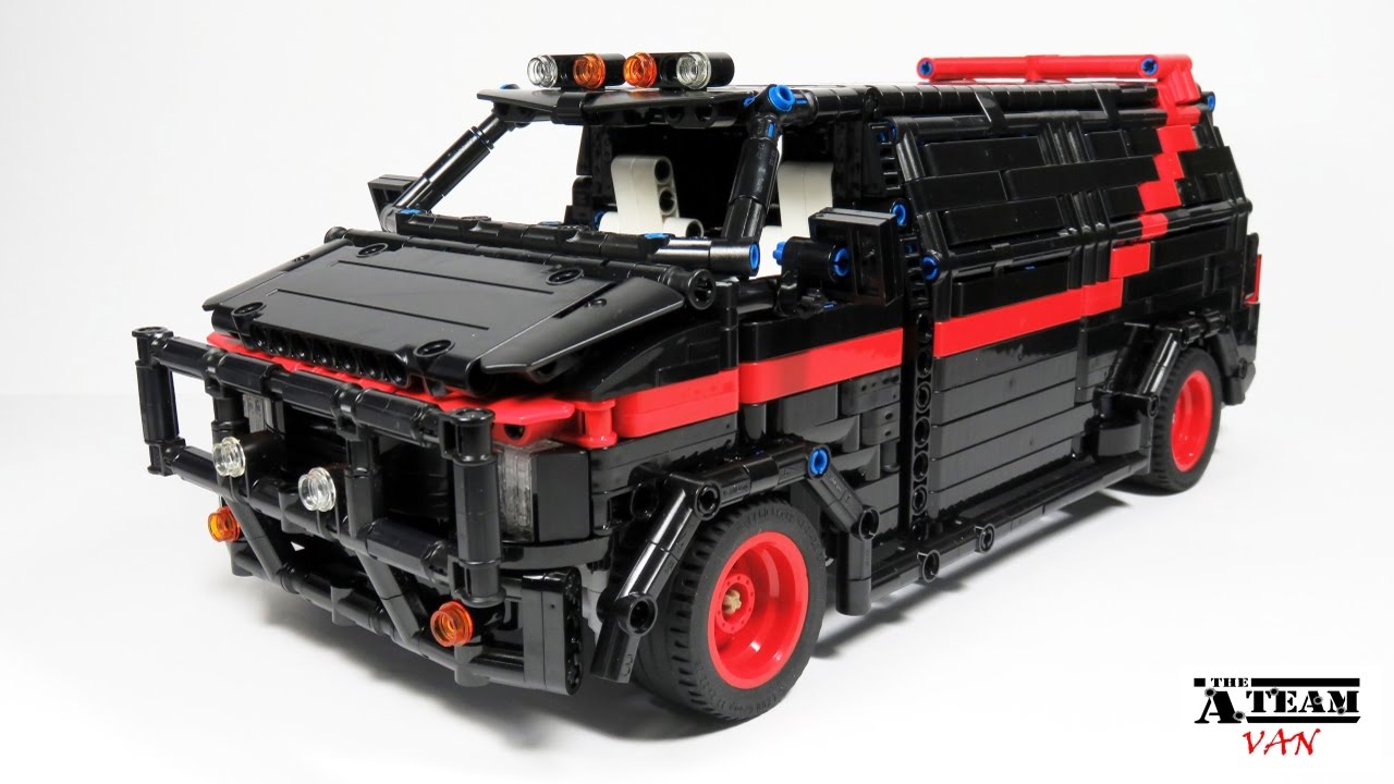 Lego Technic - The A-Team Van - YouTube