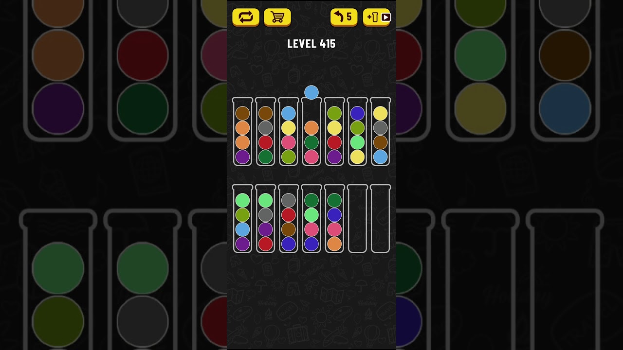 Ball Sort Puzzle - level 415