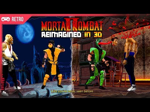Mortal Kombat 2 (1993) reimagined as a 3D game!