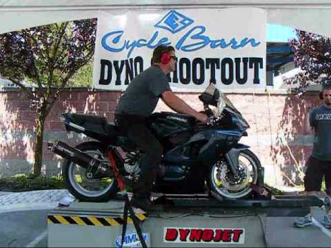 Cycle Barn - Peden, Jake - 05 Kawasaki ZZR600 dyno